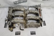 1993 - 1996 Nissan 300ZX Alumininum Intake Manifold BEFORE Chrome-Like Metal Polishing - Aluminum Polishing - Intake Manifold Polishing Service