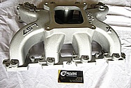 Chevrolet Camaro GM LS7 / LSX Aluminum Intake Manifold BEFORE Chrome-Like Metal Polishing and Buffing Services