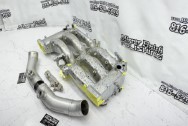 Nissan 300ZX Aluminum Intake Manifold BEFORE Chrome-Like Metal Polishing | Aluminum Polishing | Intake Manifold Polishing Service