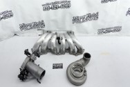 Toyota Supra 2JZ Aluminum Intake Manifold Project BEFORE Chrome-Like Metal Polishing | Turbo Polishing | Aluminum Polishing Services | Intake Polishing Services 