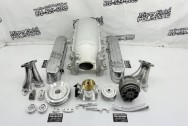 Holley EFI Aluminum Intake Manifold BEFORE Chrome-Like Metal Polishing | Intake Manifold Polishing | Aluminum Polishing Services