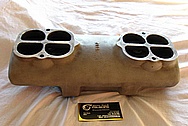 Weiand 350 Chevrolet 1940 Coupe Aluminum V8 Intake Manifold BEFORE Chrome-Like Metal Polishing and Buffing Services