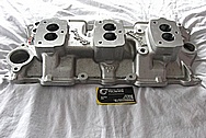 V8 Aluminum Intake Manifold BEFORE Chrome-Like Metal Polishing and Buffing Services