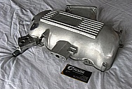 Ford Mustang Cobra Aluminum Intake Manifold BEFORE Chrome-Like Metal Polishing and Buffing Services / Restoration Services 