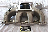 LSX / GM Aluminum Intake Manifold BEFORE Chrome-Like Metal Polishing and Buffing Services / Restoration Services