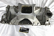 Weiand Team G Aluminum Intake Manifold BEFORE Chrome-Like Metal Polishing and Buffing Services / Restoration Services