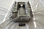 Supercharged Ford Mustang Blower Intake Manifold BEFORE Chrome-Like Metal Polishing and Buffing Services / Restoration Services 