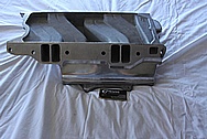 Edelbrock STR12 Aluminum V8 Intake Manifold BEFORE Chrome-Like Metal Polishing and Buffing Services / Restoration Services 