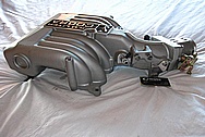 Ford Mustang 5.0L Aluminum Intake Manifold BEFORE Chrome-Like Metal Polishing and Buffing Services / Restoration Services 