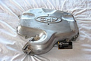 Nissan 350Z APS Aluminum Intake Manifold BEFORE Chrome-Like Metal Polishing and Buffing Services / Restoration Services / Painting Services 