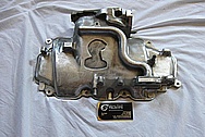 Ford Mustang Cobra Aluminum V8 Intake Manifold BEFORE Chrome-Like Metal Polishing and Buffing Services / Resoration Services
