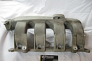 Dodge SRT-4 Aluminum Intake Manifold BEFORE Chrome-Like Metal Polishing and Buffing Services