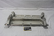 GM Aluminum Intake Manifold BEFORE Chrome-Like Metal Polishing and Buffing Services / Restoration Services