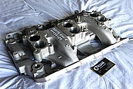 1966 Pontiac GTO Aluminum Tri Power Intake Manifold BEFORE Chrome-Like Metal Polishing and Buffing Services / Restoration Services