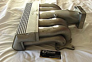 Ford Aluminum Intake Manifold BEFORE Chrome-Like Metal Polishing and Buffing Services / Restoration Services