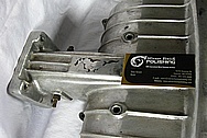 Ford Mustang Aluminum V8 Intake Manifold BEFORE Chrome-Like Metal Polishing and Buffing Services