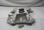 Edelbrock Performer RPM Aluminum V8 Intake Manifold BEFORE Chrome-Like Metal Polishing and Buffing Services / Restoration Services 
