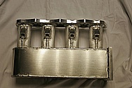4 Cylinder Aluminum Intake Manifold BEFORE Chrome-Like Metal Polishing and Buffing Services