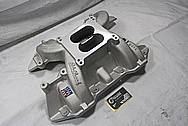 Edelbrock Performer RPM Aluminum V8 Intake Manifold BEFORE Chrome-Like Metal Polishing and Buffing Services / Restoration Services 