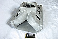 Aluminum Ray Barton 572 Cubic Inch Engine 1990 Dodge Daytona Intake Manifold BEFORE Chrome-Like Metal Polishing and Buffing Services