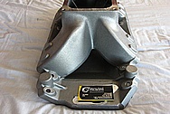 Brodix Aluminum Intake Manifold BEFORE Chrome-Like Metal Polishing and Buffing Services / Restoration Services