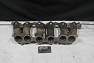 Toyota Supra 2JZ-GTE Aluminum Lower Intake Manifold BEFORE Chrome-Like Metal Polishing and Buffing Services / Restoration Services