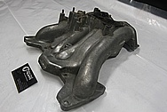 Mazda RX7 Aluminum Intake Manifold BEFORE Chrome-Like Metal Polishing and Buffing Services / Restoration Services