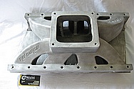 Aluminum Ray Barton 572 Cubic Inch Engine 1990 Dodge Daytona Intake Manifold BEFORE Chrome-Like Metal Polishing and Buffing Services