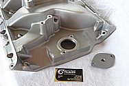 V8 Engine Aluminum Intake Manifold BEFORE Chrome-Like Metal Polishing and Buffing Services / Restoration Services