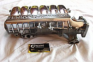 Mitsubishi 3000GT Aluminum Upper Intake Manifold BEFORE Chrome-Like Metal Polishing and Buffing Services