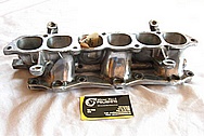 Mitsubishi 3000GT Aluminum Lower Intake Manifold BEFORE Chrome-Like Metal Polishing and Buffing Services