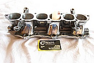 Mitsubishi 3000GT Aluminum Lower Intake Manifold BEFORE Chrome-Like Metal Polishing and Buffing Services