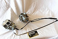 Aluminum Carburetors BEFORE Chrome-Like Metal Polishing and Buffing Services / Restoration Services