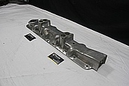 Aluminum Flathead Engine Intake Manifold BEFORE Chrome-Like Metal Polishing and Buffing Services / Restoration Services 