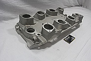Aluminum Blower Intake Manifold BEFORE Chrome-Like Metal Polishing and Buffing Services / Restoration Services 