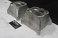 Weiand Aluminum Tunnel Ram Intake Manifold BEFORE Chrome-Like Metal Polishing and Buffing Services / Restoration Services 