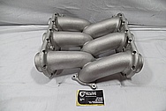 2010 Nissan GTR Japan Aluminum Mines Surge Tank / Intake Manifold BEFORE Chrome-Like Metal Polishing and Buffing Services / Restoration Services