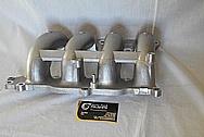 Aluminum, Rough Cast Intake Manifold BEFORE Chrome-Like Metal Polishing and Buffing Services / Restoration Services