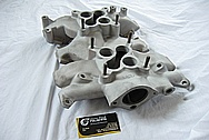 Vintage Aluminum Ford Thunderbird Aluminum Intake Manifold BEFORE Chrome-Like Metal Polishing and Buffing Services