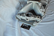 Chevrolet Aluminum V8 Engine Intake Manifold BEFORE Chrome-Like Metal Polishing and Buffing Services / Restoration Services