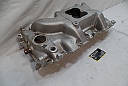 Aluminum Intake Manifold BEFORE Chrome-Like Metal Polishing and Buffing Services / Restoration Services