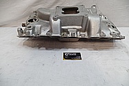 Aluminum Intake Manifold BEFORE Chrome-Like Metal Polishing and Buffing Services / Restoration Services