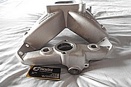 4 Cylinder Aluminum Intake Manifold BEFORE Chrome-Like Metal Polishing and Buffing Services / Restoration Services