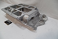 Aluminum V8 Intake Manifold BEFORE Chrome-Like Metal Polishing and Buffing Services / Restoration Services and Custom Painting Services 