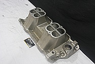 Aluminum V8 Intake Manifold BEFORE Chrome-Like Metal Polishing and Buffing Services / Restoration Services 