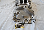 6 Cylinder Aluminum Intake Manifold BEFORE Chrome-Like Metal Polishing and Buffing Services / Restoration Services