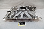 Aluminum Intake Manifold BEFORE Chrome-Like Metal Polishing and Buffing Services / Restoration Services