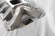 Aluminum V8 Intake Manifold BEFORE Chrome-Like Metal Polishing and Buffing Services / Restoration Services