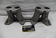 Aluminum Intake Manifold BEFORE Chrome-Like Metal Polishing and Buffing Services / Restoration Services