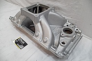 Aluminum Intake Manifold BEFORE Chrome-Like Metal Polishing and Buffing Services / Restoration Services